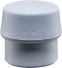 Końcówka SIMPLEX 50 mm ELASTOMER średni szary