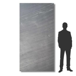 Fornir kamienny Line Black XXL 122x244x0,2 cm