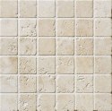 Kamień Dekoracyjny Elewacyjny Trawertyn Classic Mix Mozaika 4,8x4,8 cm