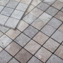 Kamień dekoracyjny Marmur Tundra Grey Mozaika 4,8x4,8x1 cm
