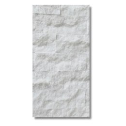 Kamień dekoracyjny marmurowy Pure White Brick 7x30