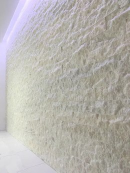 Kamień dekoracyjny marmurowy Pure White Brick 7x30