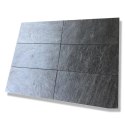 Kamień elewacyjny-dekoracyjny Silver Grey Naturalny 30x90x1,2 cm