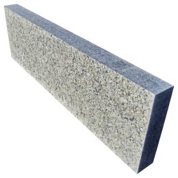Obrzeże granitowe 8x25 80-120 cm góra płomień