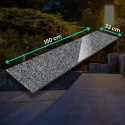 Parapet Stopnica granitowa polerowana Dark Grey New G654 150x33x2 cm
