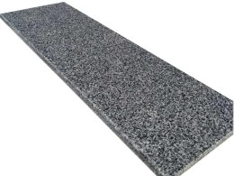 Parapet Stopnica granitowa polerowana Dark Grey New G654 150x33x2 cm