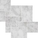 Płytka marmurowa 12 mm Carrara Royal Satynowa Matowa Modularna 1kpl=0,742m2 | Komplet Rzymski