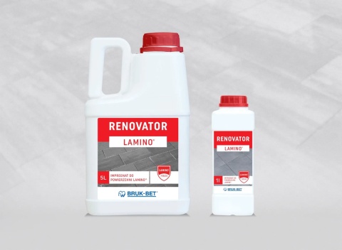 Renovator Lamino Bruk-Bet – impregnat do kostki brukowej