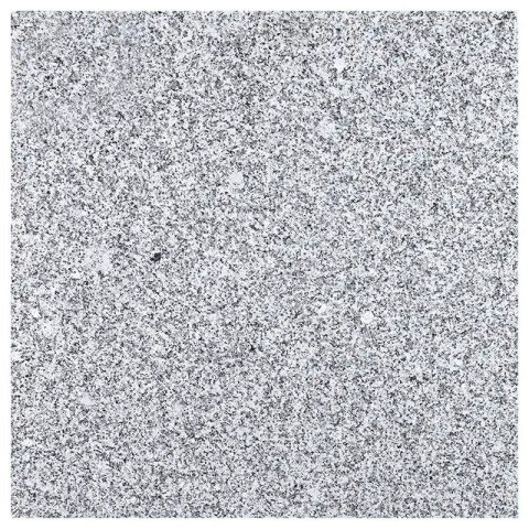Stopnica granitowa szara płomieniowana Bianco Cristal G603 180x33x2 cm
