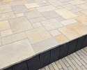 Tandur Yellow Limestone Natural t/h 3cm | Komplet Rzymski