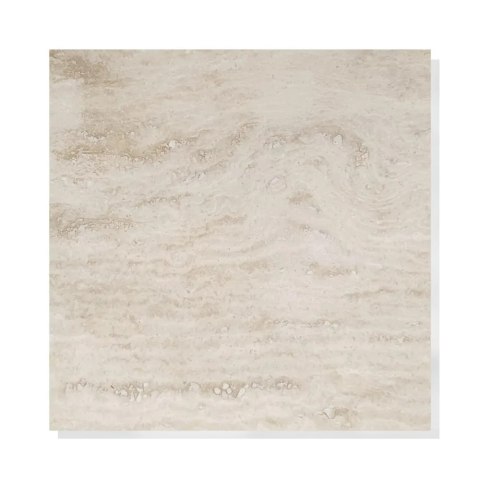 Trawertyn 12mm Bianco Classic Vein Cut Filled&Honed 61x30,5x1,2 cm