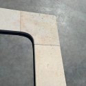 Trawertyn 3cm Kamień Brzegowy narożnik Classic Mix 40,6x61 | Obrzeża do basenu Bullnose