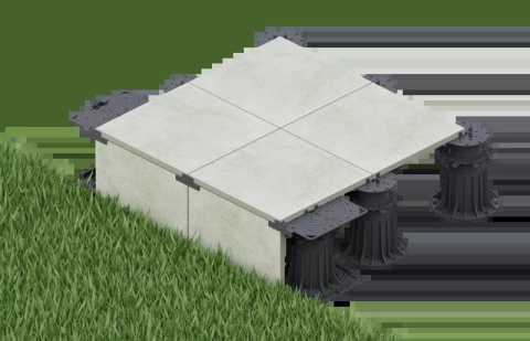 Uniwersalna płytka do maskownic tarasu