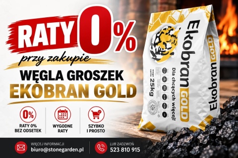 WĘGIEL GROSZEK EKOBRAN GOLD 1 tona