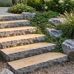 Blok Schodowy Tandur YellowLimestone 100x35x15 cm