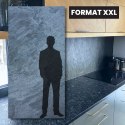 Fornir Kamienny Silver Grey XXL 122x280x0,2 cm