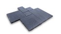 Kamień Kadappa Black Limestone Bębnowany French Pattern 1kpl= 0,742m2 3CM | Komplet Rzymski