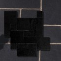 Kamień Kadappa Black Limestone Bębnowany French Pattern 1kpl= 0,742m2 3CM | Komplet Rzymski