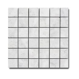 Kamień dekoracyjny Marmur Royal White Mozaika 30,5x30,5x1 cm