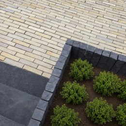 Kamień elewacyjny Tandur Yellow Limestone Natural t/h 7x30x2 cm