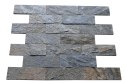 Kamień elewacyjny-dekoracyjny kwarcytowy Deoli Green Brick 10x30