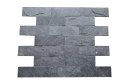 Kamień elewacyjny-dekoracyjny kwarcytowy Silver Grey 7x50 cm