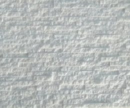 Kamień elewacyjny-dekoracyjny marmur Pure White Stackstone 10x36 cm