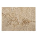 Kamień trawertyn Ivory Classic Mix Cross Cut Szlifowany i Szpachlowany 40,6x61