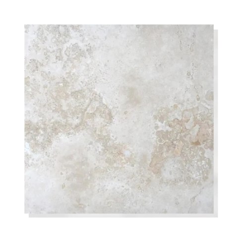 Kamień trawertyn Ivory Classic Mix Cross Cut Szlifowany i Szpachlowany 40,6x61