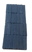 Kostka brukowa Kadappa Black Limestone Bębnowany 5x20x5 cm