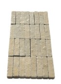 Kostka brukowa Tandur Yellow Limestone Bębnowany 5x20x5 cm