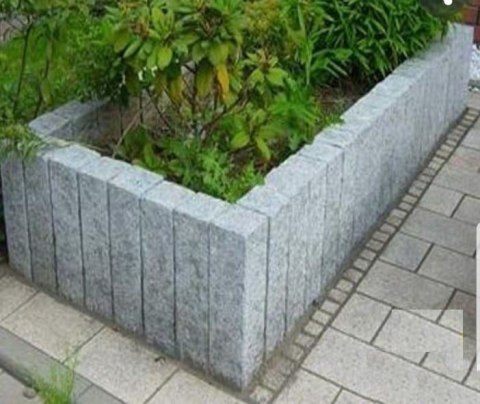 Ogrodowa Palisada Granitowa G603 33x10x10 cm