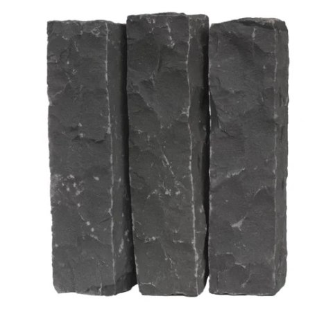Ogrodowa Palisada Łupana G690 Bazalt Black 100x10x10 cm