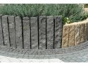 Ogrodowa Palisada Łupana G690 Bazalt Black 100x10x10 cm