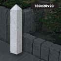Palisada Słup Granitowy Płomieniowany G602 180x20x20 cm