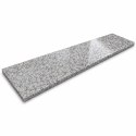Parapet Stopnica granitowa szara polerowana G602 135x33x2 Bianco Sardo