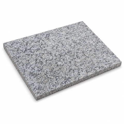 Płytka Granitowa Szara Płomieniowana G602 Bianco Sardo 40x60x2 cm
