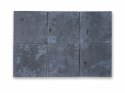Płytka Kadappa Black Limestone Pół-szlifowana Bębnowana 20x20x1,5 cm