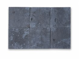 Płytka Kadappa Black Limestone Pół-szlifowana Bębnowana 20x20x1,5 cm