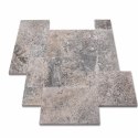 Płytka Trawertyn 12mm Ash Antyczny Roman Opus 1kpl= 0,742m2 | Komplet Rzymski