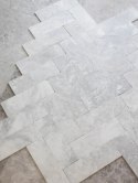 Płytka marmurowa Bębnowana Szlifowana Royal White 10x30,5x1 cm