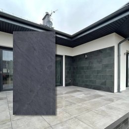 Płytka z łupka Black Slate naturalny 60x30x1,2 IN