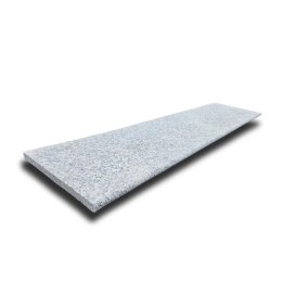 Stopnica Granitowa G602 płomieniowana 160x40x3 cm / 2 krawędzie wykończone