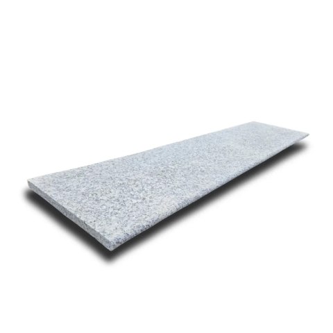 Stopnica Granitowa G602 płomieniowana 160x40x3 cm / 2 krawędzie wykończone