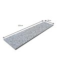 Stopnica granitowa szara płomieniowana Bianco Sardo G602 150x33x3 cm