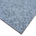 Stopnica granitowa szara płomieniowana G602 135x33x2 Bianco Sardo