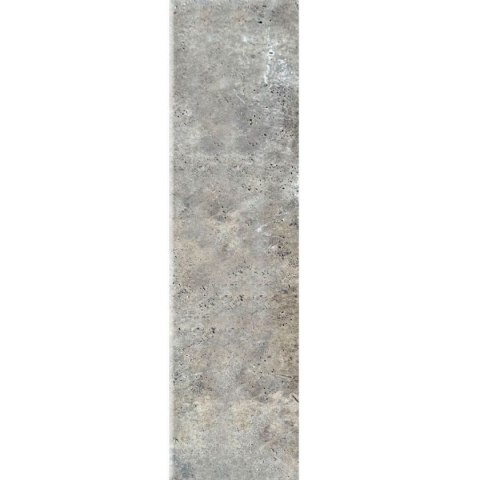 Stopnica kamienna Trawertyn Ash Argent Mix Szlifowany Bullnose 135x33x3 cm