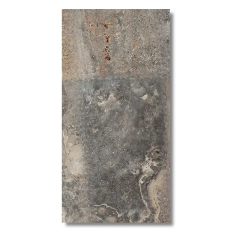 Trawertyn Ash Argent 3cm antykowany 15,3x30,5x3 taras ogród basen