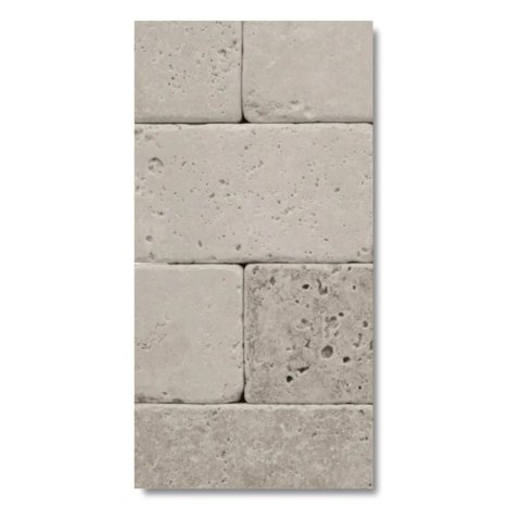 Trawertyn Light Bębnowany 10x30,5x1 cm