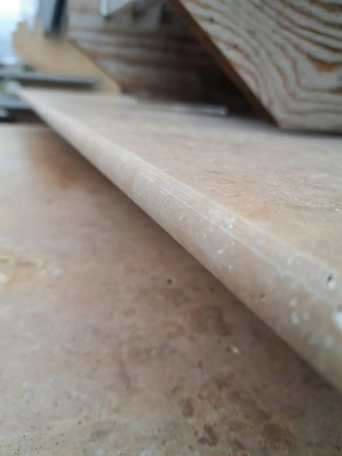 Trawertyn Parapet / Stopnica kamienna Classic Mix 135x33x3 Bullnose